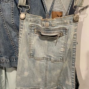 American Eagle Overalls Size Small